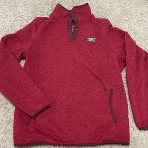 Ll bean sweater fleece medium pullover, rarely worn